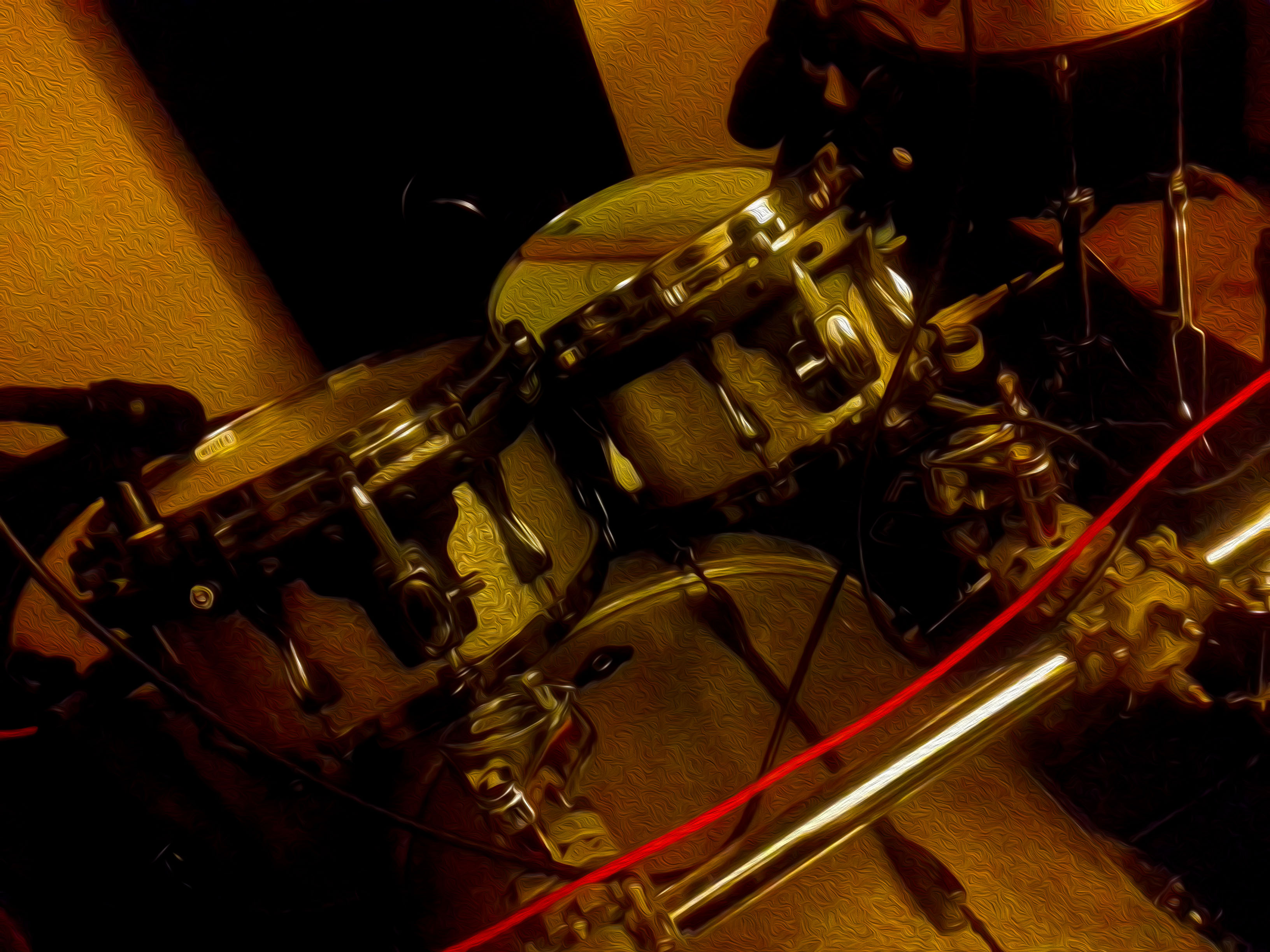 Drum recordings, June 5th, 2017.