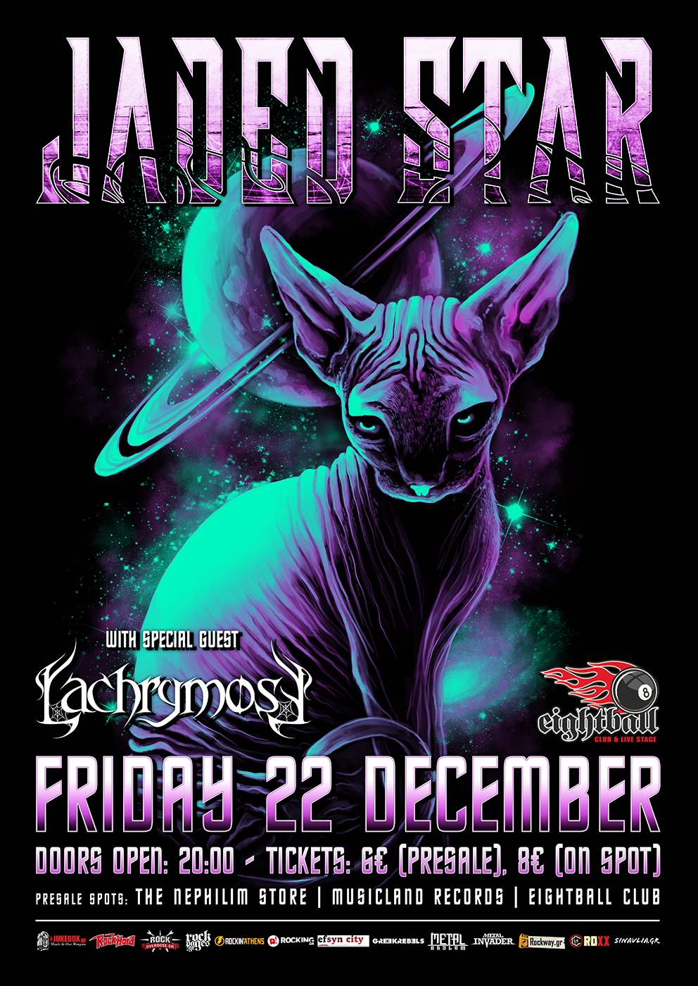 Eightball, Thessaloniki, 22 December, 2017.